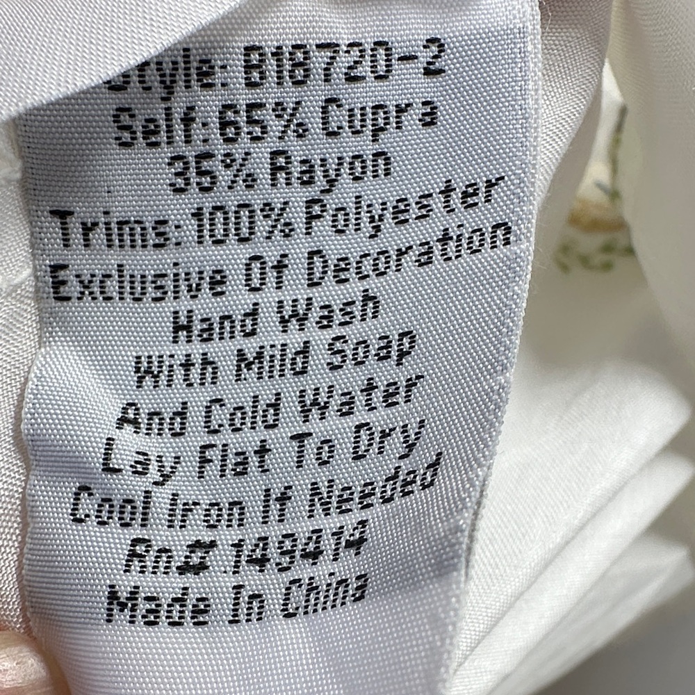 Rare Johnny Was Biya Embroidered Blouse - Picture 13 of 13